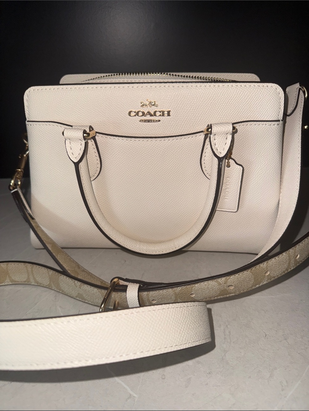 Coach Mini Darcy Carryall with Gold Hardware - Picture 9 of 11